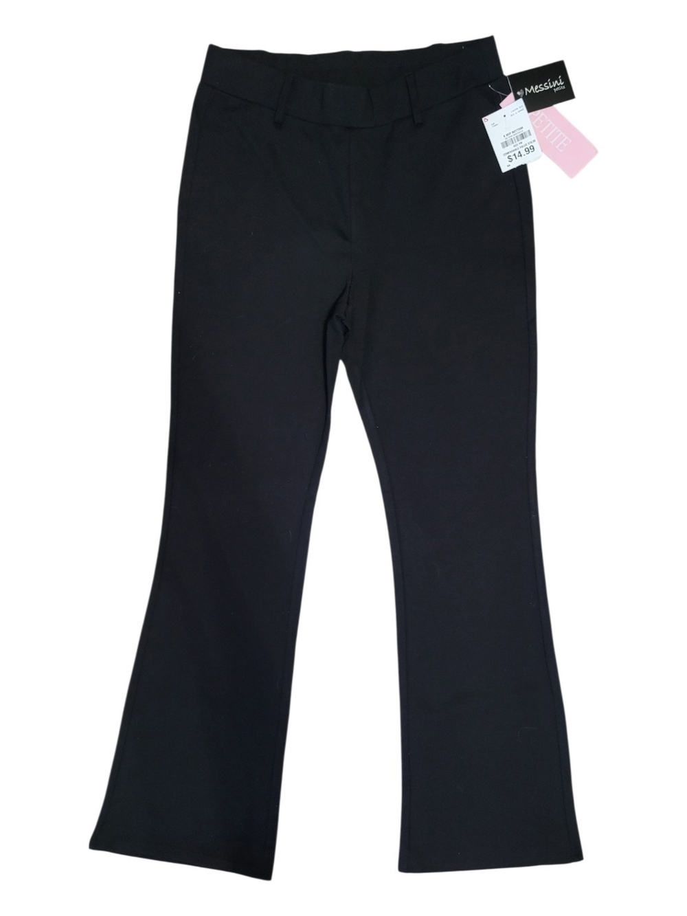 Medium Petite Black Bootcut Pants